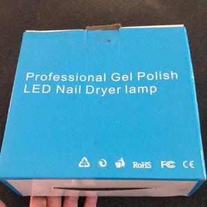 Professional Gel Polish LED Nail Dryer Lamp